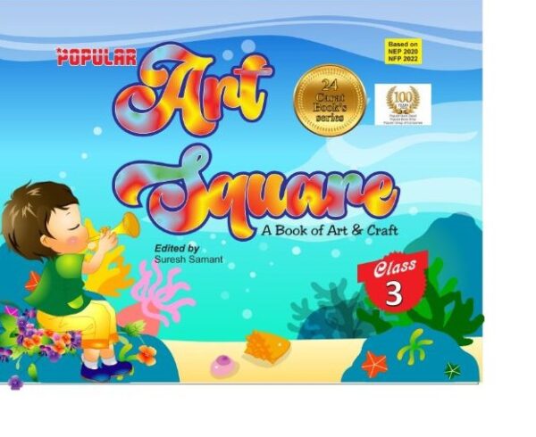 Popular Art Square A Book of Art & Craft Class 3