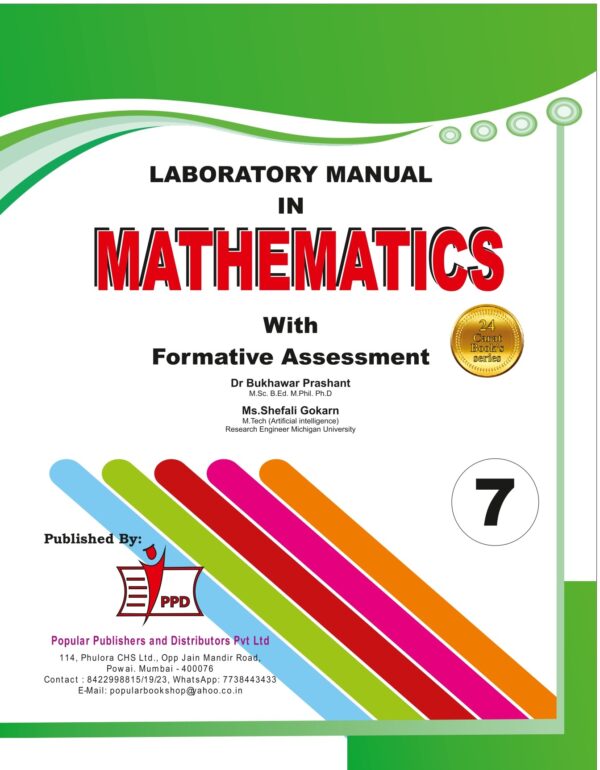 Laboratory Manual In Mathematics Class -7