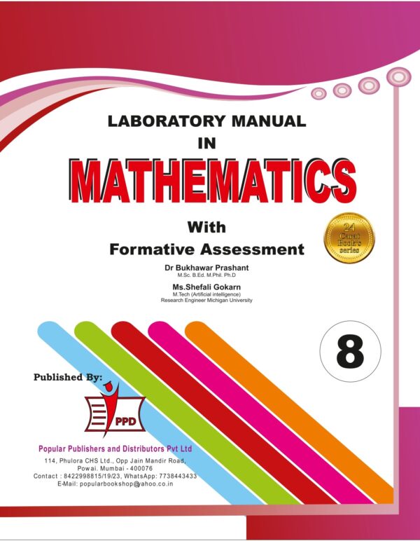 Laboratory Manual In Mathematics Class -8