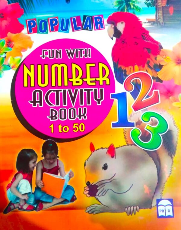 Popular Fun With Number Activity Book 1 to 50